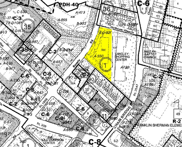 1355 Beverly Rd, McLean, VA to rent - Plat Map - Image 2 of 13