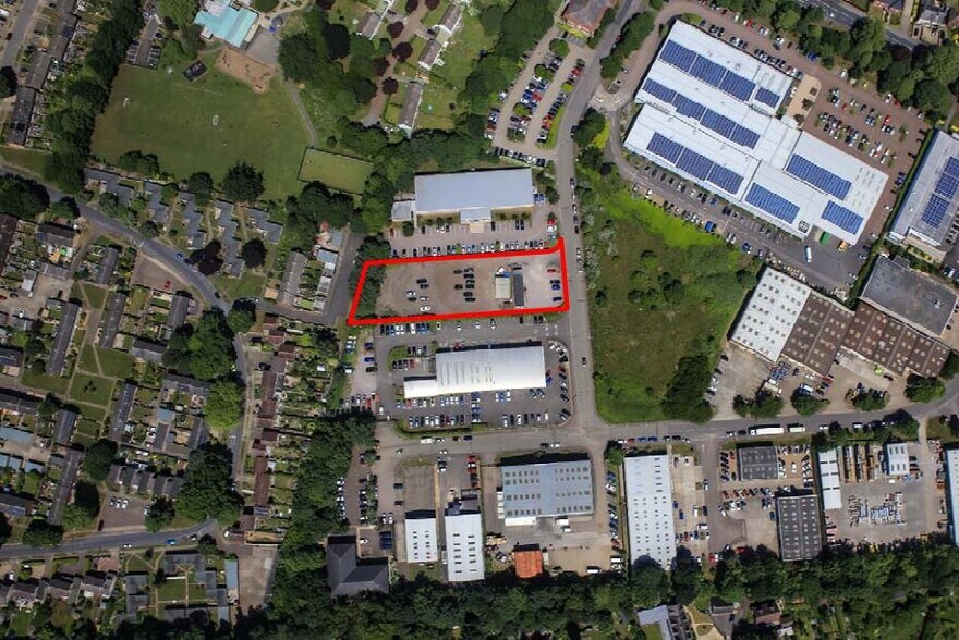 Dettingen Way, Bury St Edmunds for sale - Aerial - Image 1 of 1