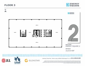 6688 N Central Expy, Dallas, TX for rent Floor Plan- Image 2 of 2