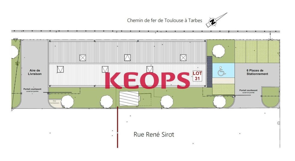 Light Industrial in Toulouse for sale - Floor Plan - Image 3 of 4
