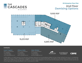 20 Enterprise, Aliso Viejo, CA for rent Floor Plan- Image 2 of 2