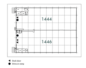 1444-1446 Factor Ave, San Leandro, CA for rent Floor Plan- Image 1 of 3