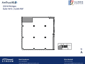 233 N Michigan Ave, Chicago, IL for rent Floor Plan- Image 1 of 1