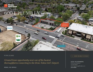 More details for 600 E Plumb Ln, Reno, NV - Land for Rent