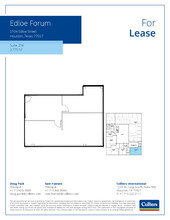 3100 Edloe St, Houston, TX for rent Floor Plan- Image 1 of 1