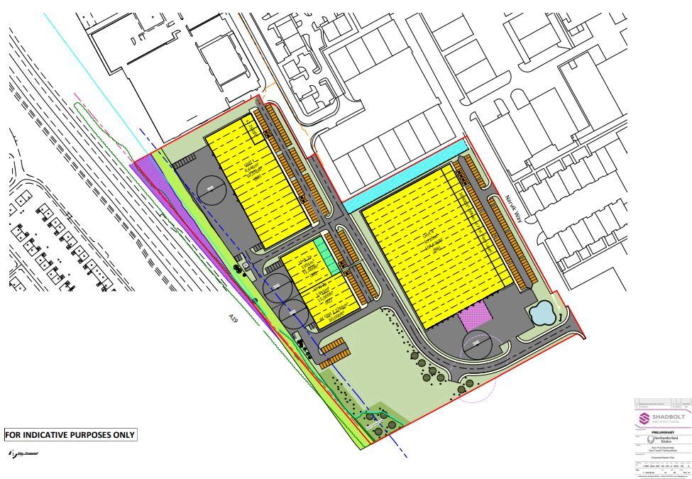 Venus Park, North Shields to rent Site Plan- Image 1 of 1