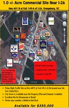 Highway 601, Orangeburg, SC for sale Site Plan- Image 1 of 1