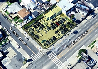 2315-2319 S La Brea Ave, Los Angeles, CA - AERIAL  map view