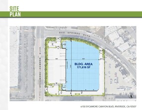 6150 Sycamore Canyon Blvd, Riverside, CA for rent Site Plan- Image 1 of 2