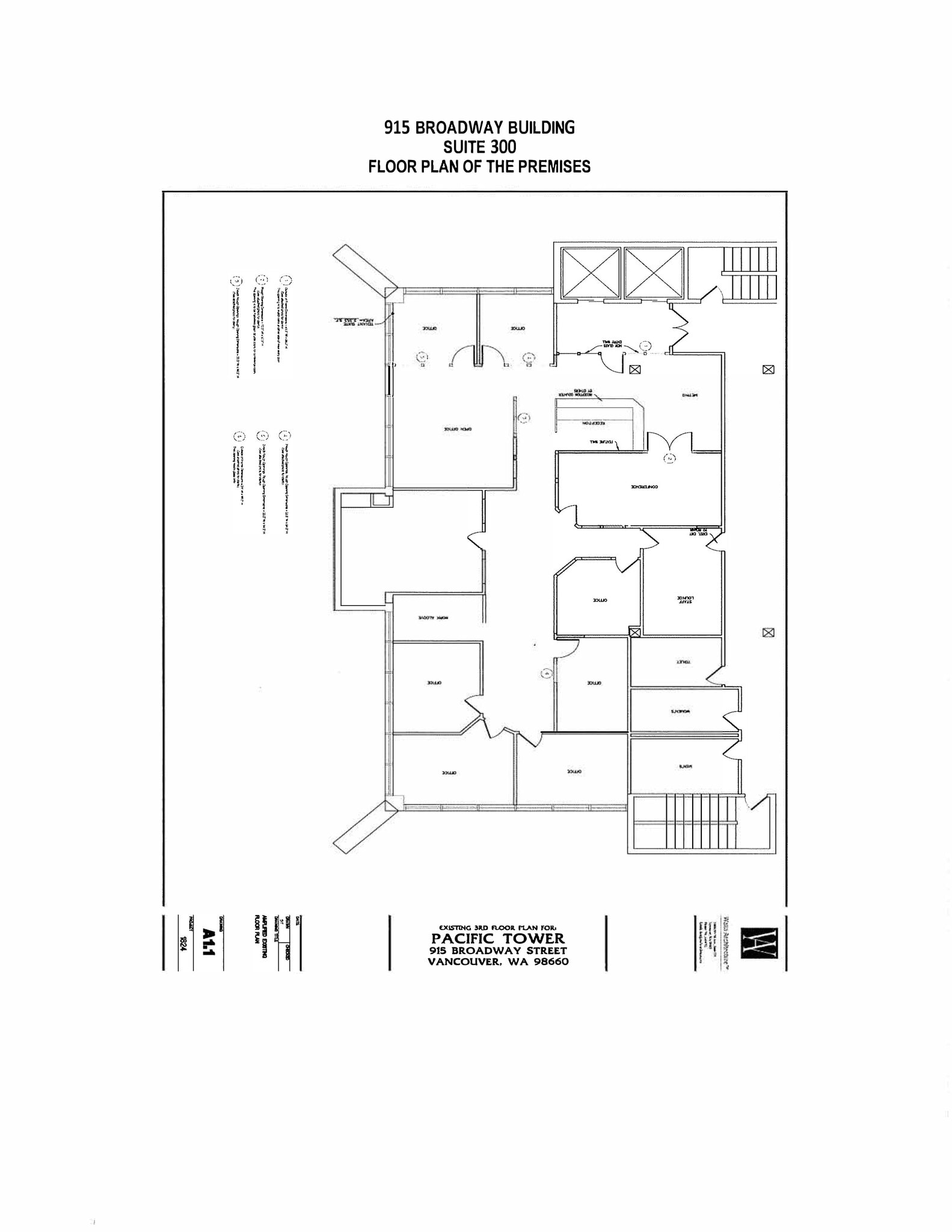 915 Broadway St, Vancouver, WA to rent Site Plan- Image 1 of 1