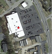 1415 E 10th St, Roanoke Rapids, NC - aerial  map view