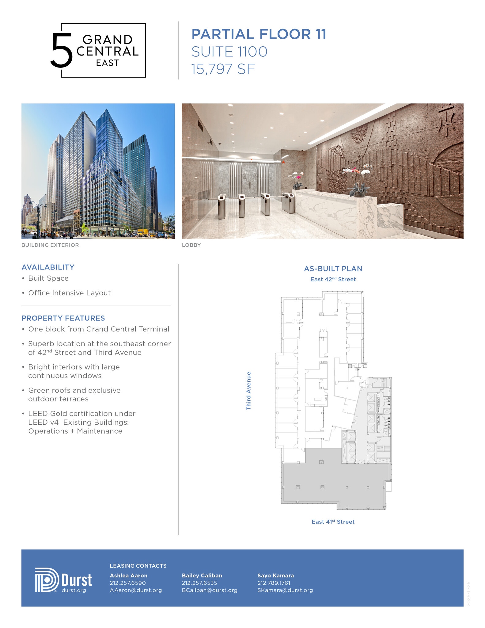 5 Grand Central East, New York, NY to rent Interior Photo- Image 1 of 1