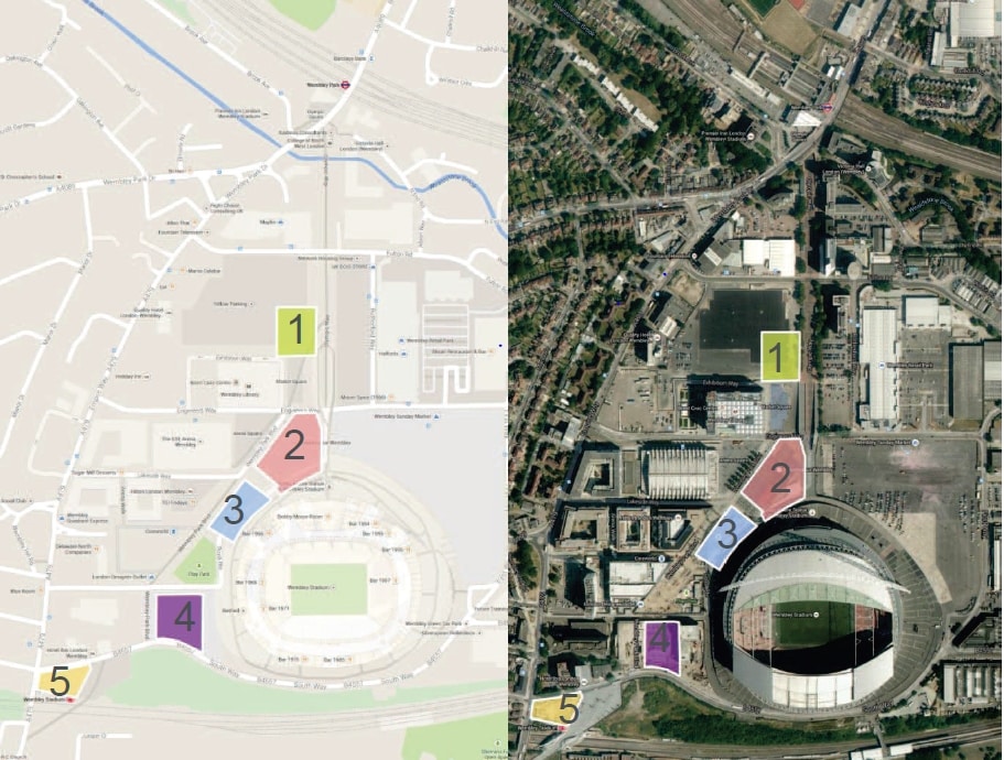 South Way, Wembley to rent Aerial- Image 1 of 1