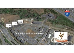 1186 Satellite Blvd, Suwanee, GA - aerial  map view