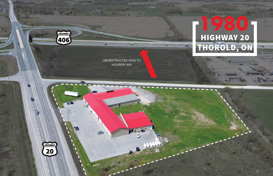 1980 Hwy 20, Thorold, ON for sale - Aerial - Image 1 of 1