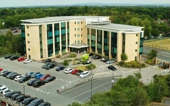Altrincham Rd, Manchester, GTM - Aerial map view
