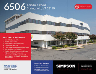 More details for 6506 Loisdale Rd, Springfield, VA - Office, Retail for Rent