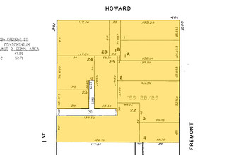 405 Howard St, San Francisco, CA for sale Plat Map- Image 1 of 1