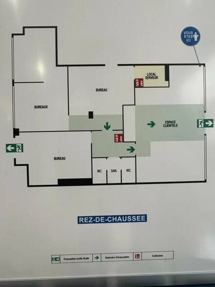 Retail in Levallois-Perret to rent - Floor Plan - Image 2 of 6