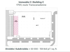 Aut Transcanada, Kirkland, QC to rent Floor Plan- Image 1 of 2