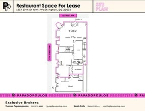 1529-1537 17th St NW, Washington, DC to rent Floor Plan- Image 1 of 1
