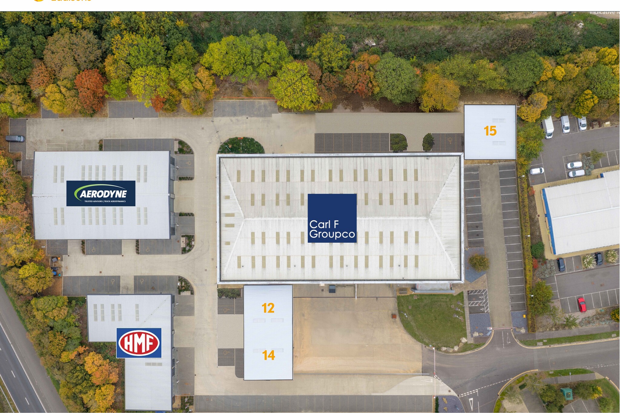 Units 15 Parigan Business Park, Jacob Way, Alwalton to rent Aerial- Image 1 of 1