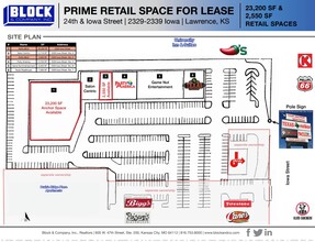 2329 S Iowa St, Lawrence, KS for rent Site Plan- Image 1 of 1