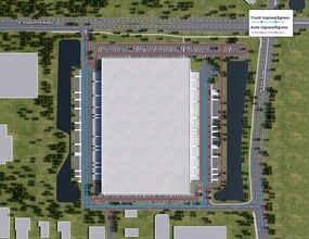 1401 N. Kirk Road, Batavia, IL - AERIAL map view