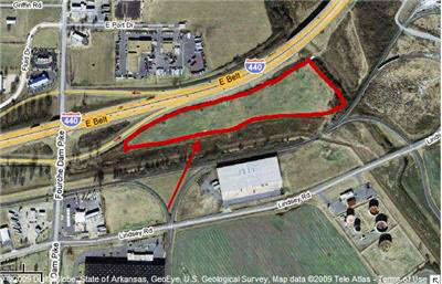 I-440 & Lindsey Rd, Little Rock, AR for sale - Building Photo - Image 1 of 1