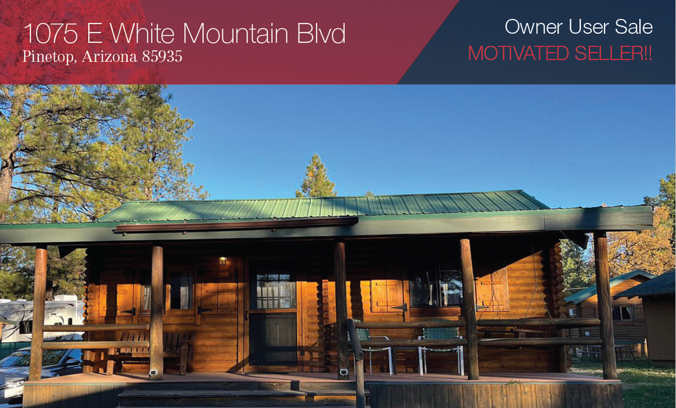 1075 E White Mountain Blvd, Pinetop, AZ for sale - Building Photo - Image 1 of 1