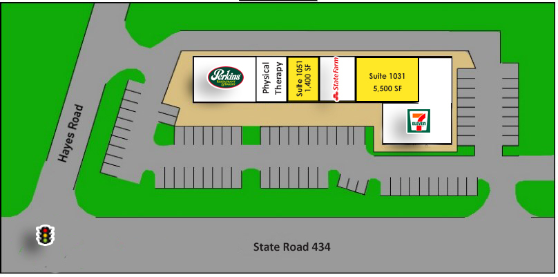 701 E State Road 434, Winter Springs, FL for rent - Site Plan - Image 2 of 13