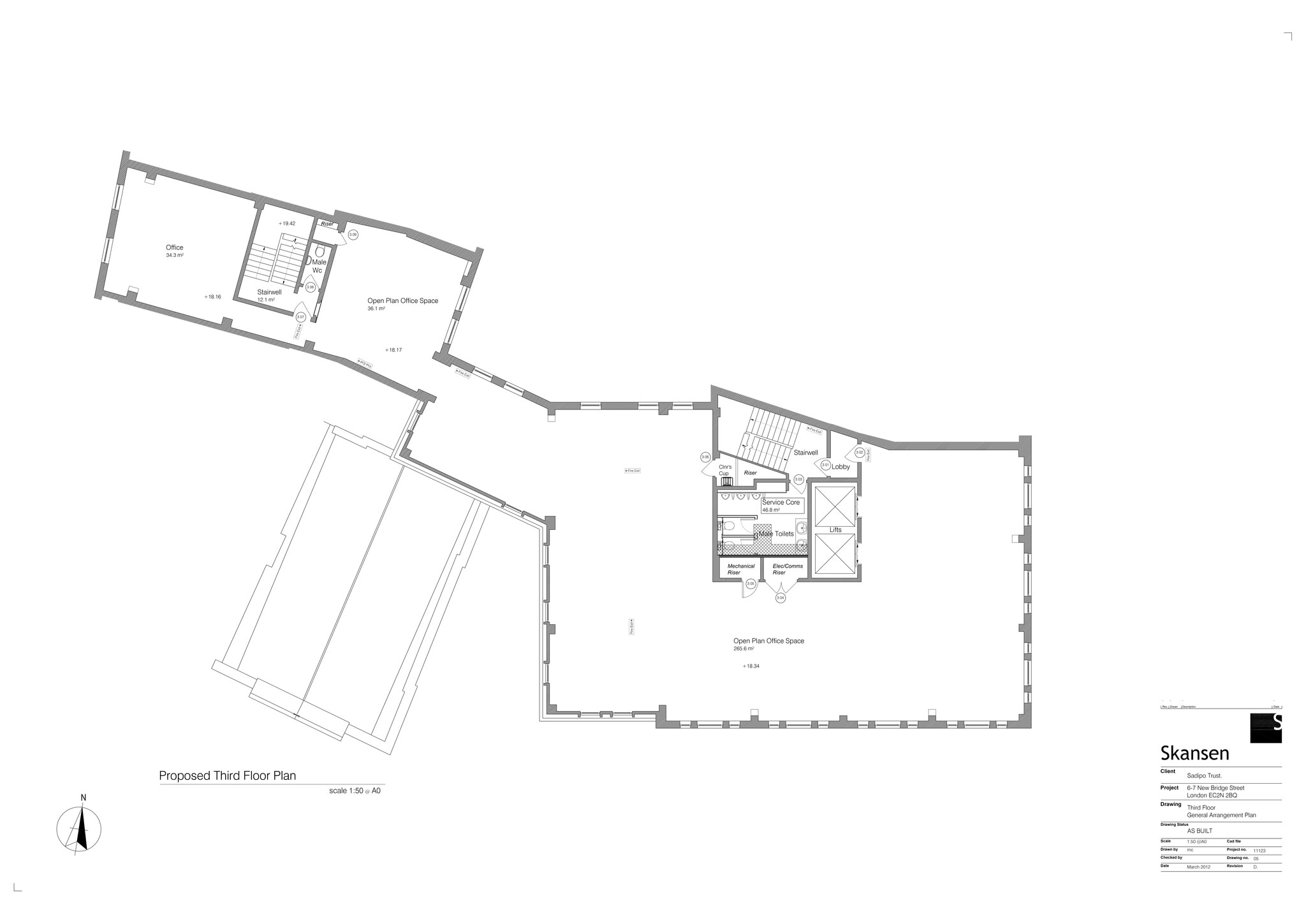 6 New Bridge St, London to rent Site Plan- Image 1 of 13