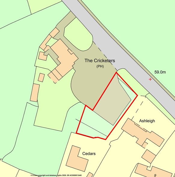 Aldershot Rd, Guildford for sale - Site Plan - Image 3 of 3