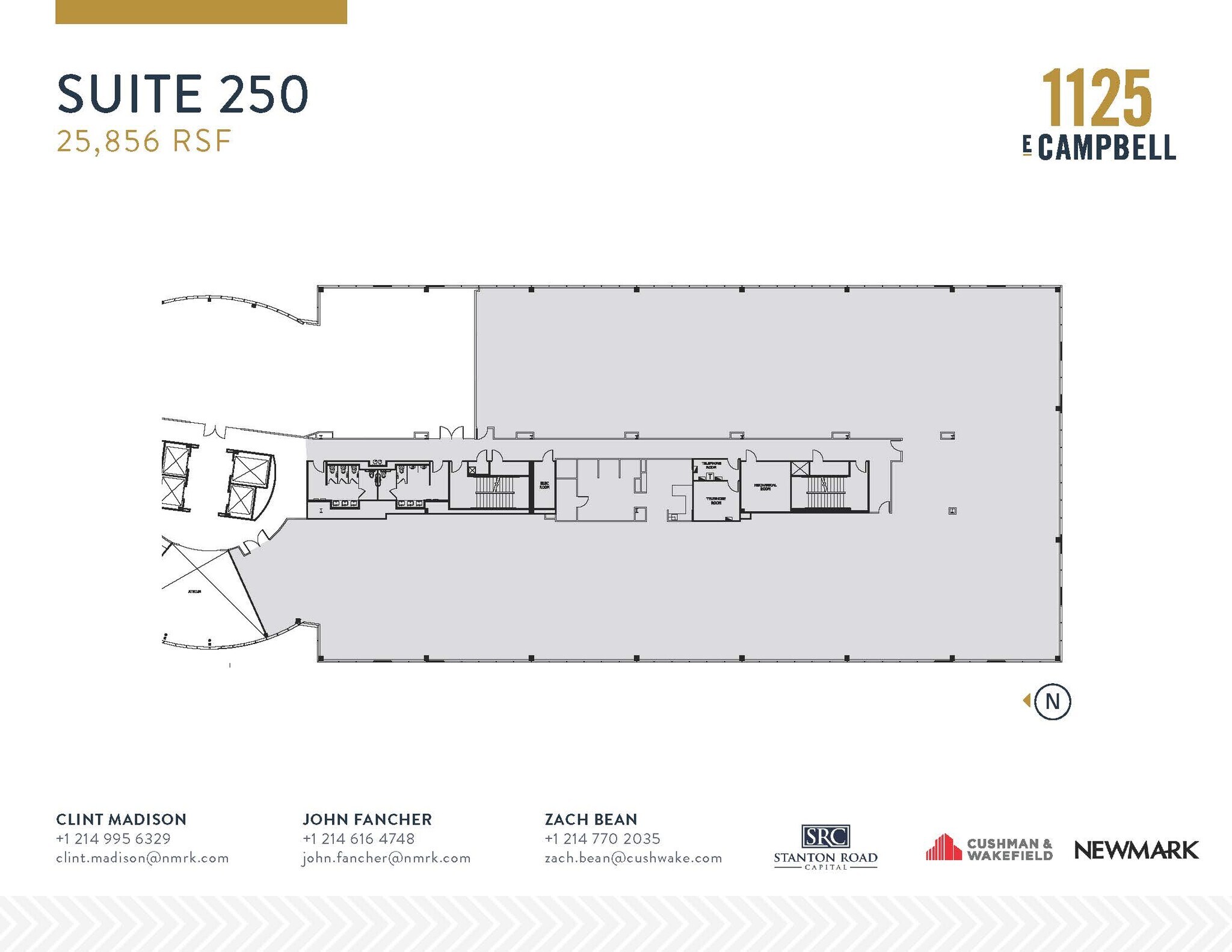 1125 E Campbell Rd, Richardson, TX to rent Floor Plan- Image 1 of 1