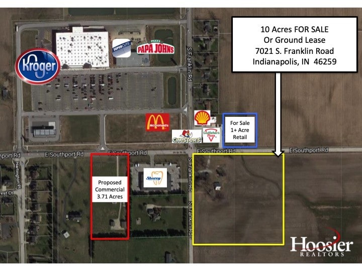7021 S Franklin Rd, Indianapolis 46259 Land for Sale