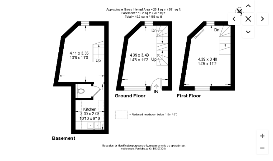 8 Camden Passage, London for sale - Floor Plan - Image 2 of 9