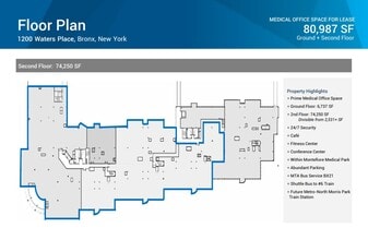 1200 Waters Pl, Bronx, NY to rent Floor Plan- Image 1 of 1