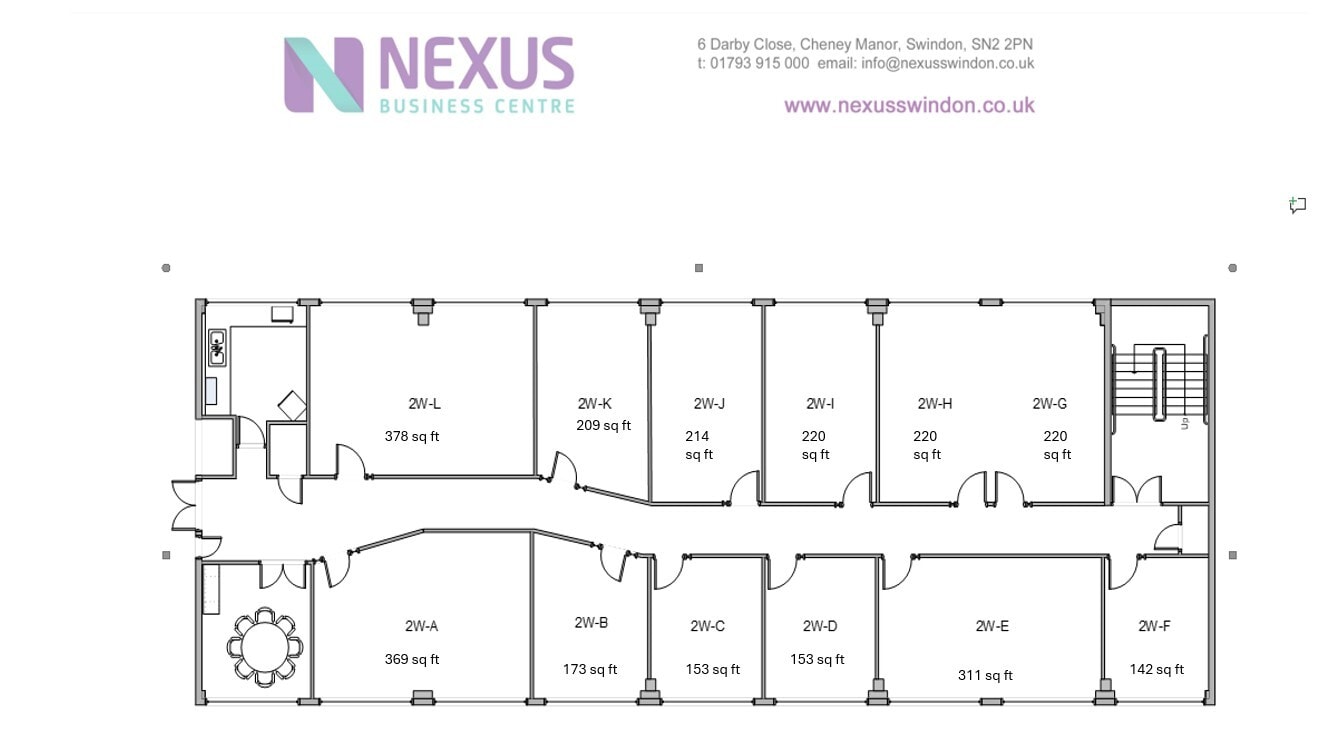 6 Darby Clos, Swindon to rent Floor Plan- Image 1 of 4