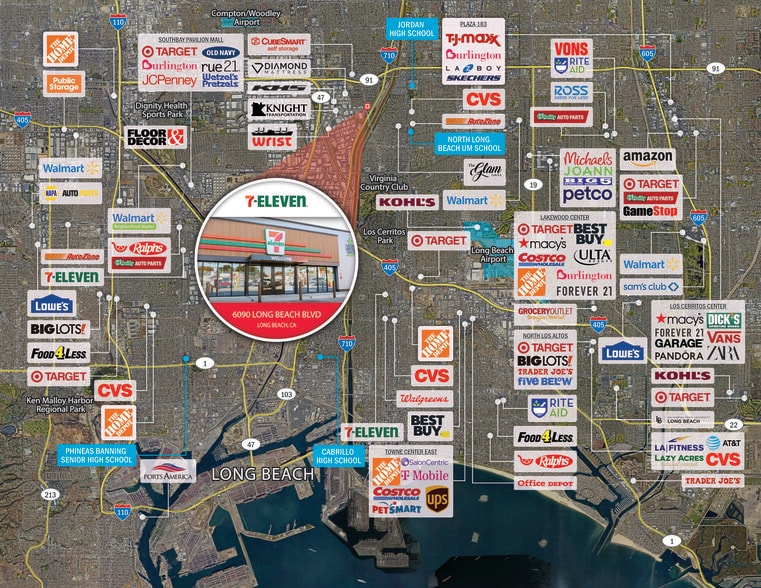 7 Eleven Store, Long Beach, CA for sale - Building Photo - Image 3 of 3