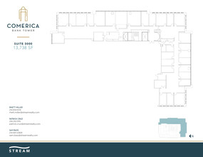 1717 Main St, Dallas, TX for rent Floor Plan- Image 1 of 1