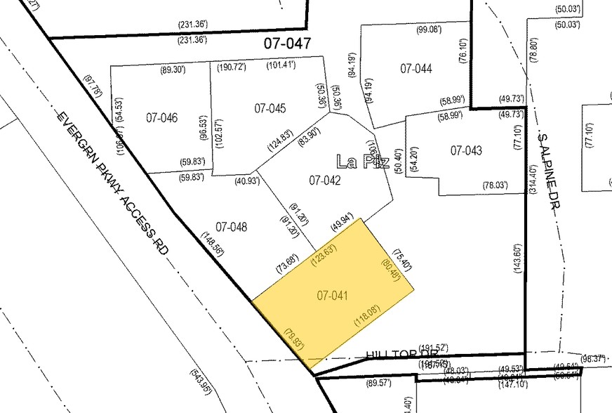 3092 Evergreen Pky, Evergreen, CO for rent - Plat Map - Image 3 of 11