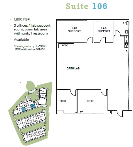 6185 Cornerstone Ct E, San Diego, CA to rent Floor Plan- Image 1 of 1
