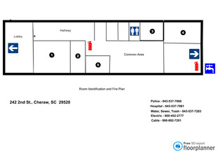 242 2nd St, Cheraw, SC for rent Floor Plan- Image 1 of 1