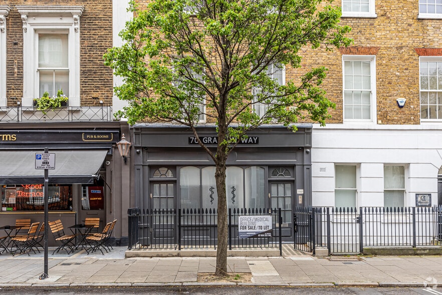 70 Grafton Way, London to rent - Building Photo - Image 3 of 3