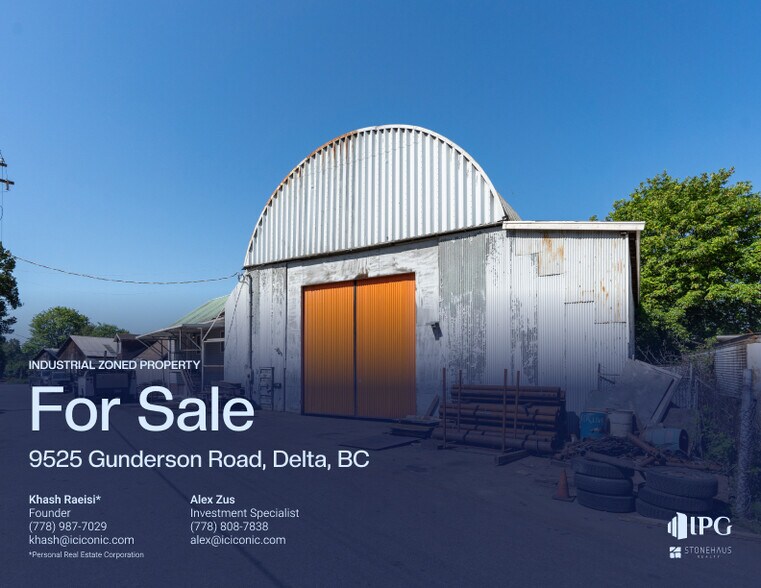 9525 Gunderson Rd, Delta, BC for sale - Building Photo - Image 1 of 1