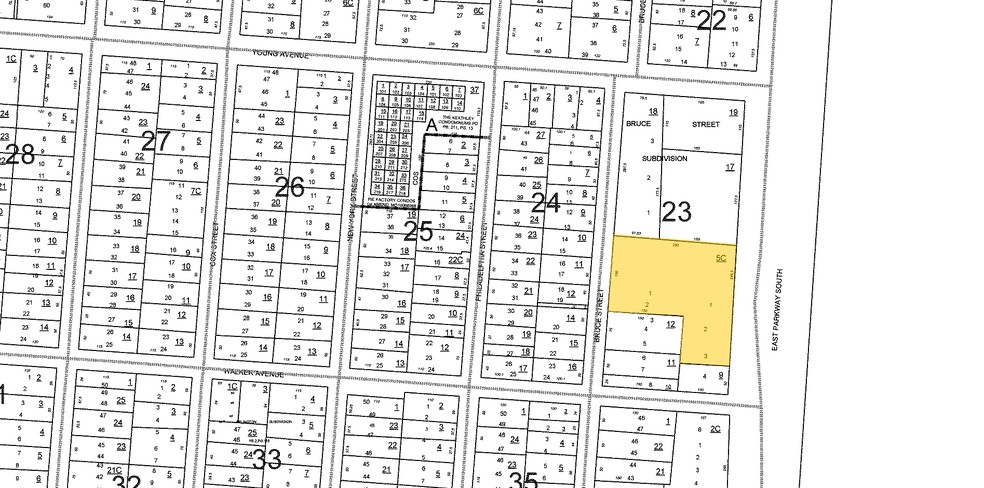 995 E Parkway S, Memphis, TN for sale - Plat Map - Image 2 of 2