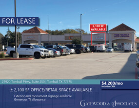 27910 Tomball Pky, Tomball, TX for rent Building Photo- Image 1 of 4