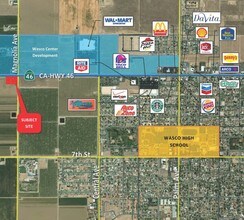 Magnolia Ave, Wasco, CA for sale Aerial- Image 1 of 2