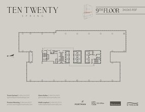 1020 Spring St, Atlanta, GA to rent Floor Plan- Image 1 of 1