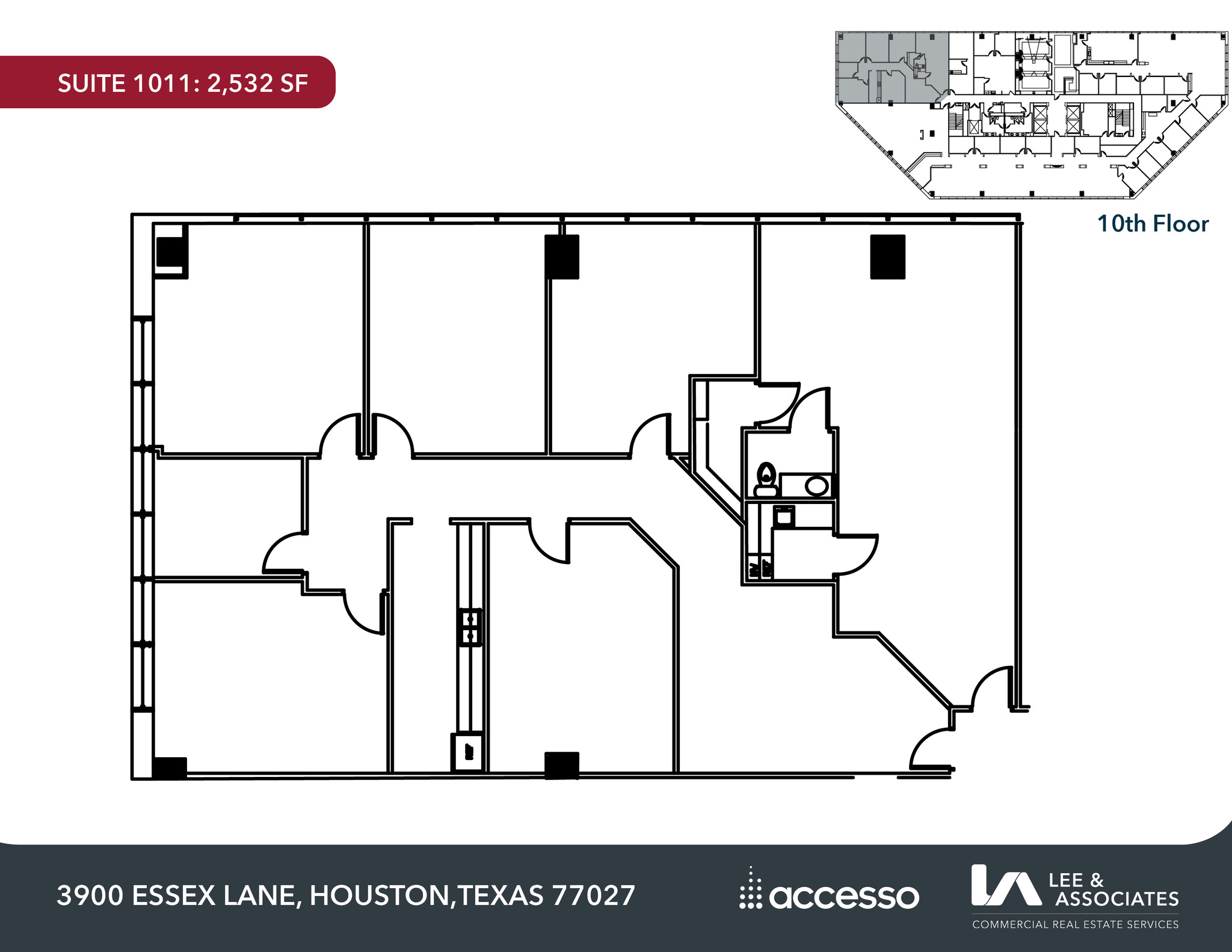 3900 Essex Ln, Houston, TX for rent Floor Plan- Image 1 of 1